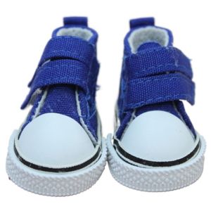 MIIQNUS 1 Pair Dài 5cm Giày vải búp bê Mini Tự làm Giày thể thao mini tỷ lệ 1/6 Giày búp bê Giày đế mềm Giày thể thao búp bê Quà Tặng búp bê BJD 1/6