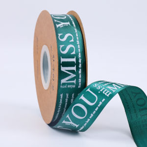 Pita Satin Motif I Miss You Pita Kado Buket Bunga Hampers Gift Bouquet PT05