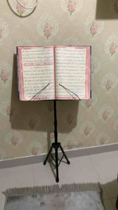 STAND AL QURAN JUMBO LANSIA DUDUKAN ALQURAN BESAR UNTUK SHOLAT