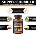 Korean Red Panax Ginseng + Ginkgo Biloba, 2800mg Highest Potency with Ashwagandha, Beetroot, Green Tea Extract, Boost Energy, Mood, Focused Strength, Enhanced Stamina Performance., 120 Capsules. 