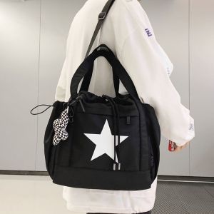 New Messenger Bag Female Niche All-match Tooling Bag Male Large Capacity Korean Version Ins Trendy Brand Shoulder Bag St