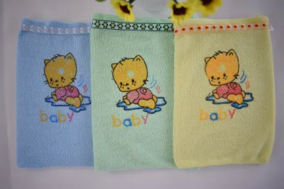 Harga per 3 pcs Washlap Lap Mandi Bayi model kotak