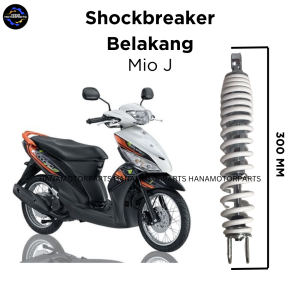 Shockbreaker Belakang Mio J 54P Putih Yamaha