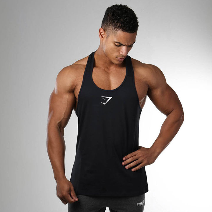 Áo ba lỗ gymshark đen