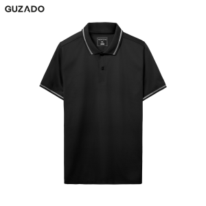 Áo Polo Nam Chất Thun Lạnh Co Giãn 4 Chiều Thấm Hút Cực Tốt Thiết Kế Phối Sọc Sang Trọng Lịch Lãm MPL2331 thương hiệu GUZADO