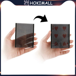 WOW Magie Tricks Magic Black Card Disappears Illusion Toy Stage Stunt Props Plastic Close-up Poker