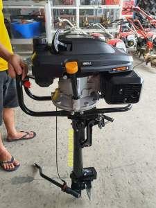 Máy chạy Thuyền 9hp Máy chạy ca nô và xuồng. Động cơ đẩy thuyền 4 thì zhonshen