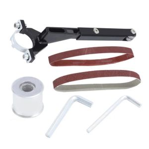 Gerinda Tangan Konverter Set Handheld Air Belt Sander Adaptor Diy Amplas Belt Adaptor Gerinda Tangan
