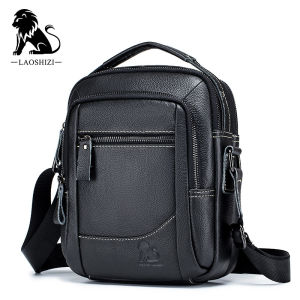 2025 Messenger Bag Man Satchel Cowhide Small Briefcase Genuine Leather Crossbody Bag Business Handbag for Men