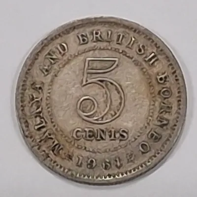 Malaya and British Borneo 1c 5c And 10c 1953-61 Coins