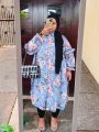 Tunik Jumbo Ld 110 120 130 140 Katun Rayon / Tunik Wanita Terbaru 2024 Motif. 