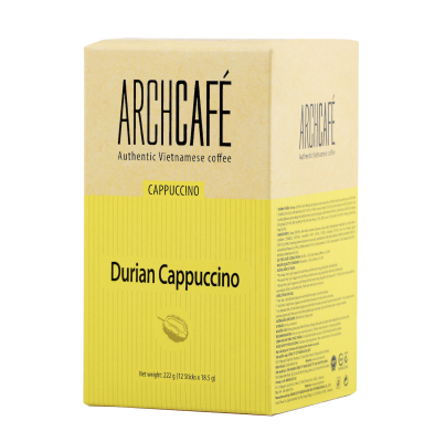 [HÀNG TẶNG KHÔNG BÁN] Cappuccino Sầu riêng Archcafe  (12 gói x 18.5g)