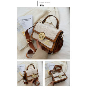 [BISA COD] 2223 tas premium croco foxjazz free paper bag n certificate tas selempang wanita fashion tas bahu wanita terkiniian cantik slingbag handbag best seller