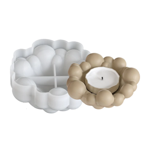 Hình đám mây sáng tạo khuôn silicon cho nhựa thạch cao và khay nhà trang trí crafting công cụ Silicone kết cấu