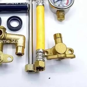 Hanson8 Double Cylinder Pump Parts Cylinder Block Spray Motor Repair Kit Type 18 Lawn Mower Consumables Pressure Regulating Valve 8N6Y2