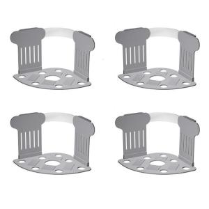 4pcs vô hình tấm ga trải giường chủ sở hữu bedsheet góc tightener Clip dính chắc trượt bằng chứng cho gọn gàng bộ đồ giường