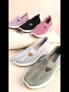 MomS Shoes Summer Breathable Sandals Non-Slip Soft-Soled Shoes For The Elderly WomenS Casual Shoes Walking Shoes For Middle-Aged And Elderly People