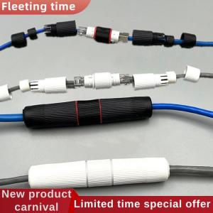 Fleeting time 1Pc RJ45 Docking Connector Ethernet Network Straight-through Waterproof IP67 Header Outdoor Broadband Network Cable Extender