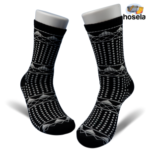 Kaos Kaki Oldschool Motif Tribal Skate Panjang Premium - Hosela Project