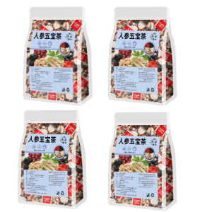 💼 Executive Herbal Blend – Ginseng & Adaptogens ✨ Mental Clarity & Stress Relief Ginseng Five Treasures Tea人参五宝茶