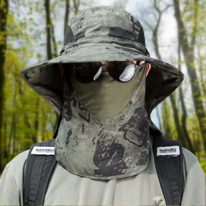 [HCM]Nam Ngụy Trang Khăn Choàng Chống Nắng Ngoài Trời Thoáng Khí Chống Nắng Du Lịch Leo Núi Có Thể Tháo Rời-Joyee