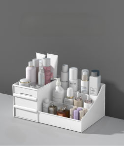 【SG Stock】Adjustable Desk Storage Makeup Cosmetics Bathroom Stationery Multi-Purpose Compact Organizer with Drawers