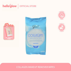 Hello Glow Collagen Make up Remover Wipes