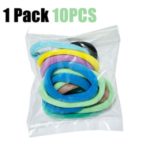 50 pcs / box Rubber Band Hair Tie Band Korean Style Fashionable Colorful Student Girl Accessories Korean-Style Hair Elastic