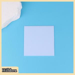 [Hilldora] 1pcs Acrylic khuếch tán tấm độ dày nhựa LED ánh sáng sữa mờ khoảng trống tấm