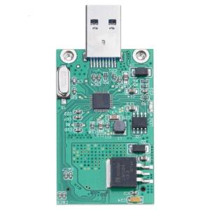 Lightweight mSATA Adapter mSATA to USB Adapter for Convenient Data Management Across Devices ASM225 Main Control