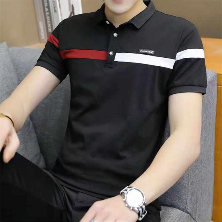 100% Cotton Men Polo Shirt Summer Men