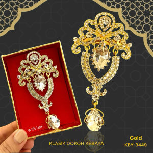 THE BROOCH FACTORY Free Box Kerongsang Besar Dokoh Kebaya Klasik Bridah Brooch Bahu Pin Tudung Hijab KBY3449
