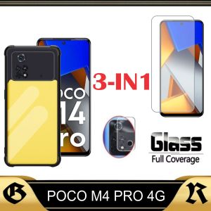 PAKET 3-IN1 Case XIAOMI REDMI 10C REDMI 10A POCO M4 PRO 4G NOTE 10 NOTE 10 PRO NOTE 10s NOTE 10 PRO MAX NOTE 10 5G NOTE 11 NOTE 11 5G MI 11T 5G MI 11T PRO 5G Softcase TRANSPARAN Casing Drop - Airbag
