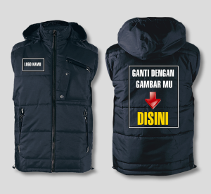 Rompi Custom logo bebas suka suka kamu buat perusahaan komunitas yayasan dll