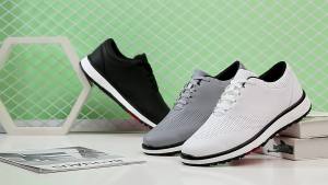 AU2023 Mens casual stylish retro minimalist high-end outdoor golf shoes no spikes available in large sizes and a model