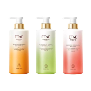 500ML Fragrance Shower And Hair Care Set Controls Oil And Moisturizes Improves Dryness