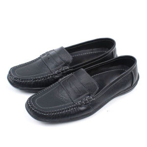 Sepatu Pria Kulit Sapi Pantofel Slip On Kerja Formal Santai Berkualitas Termurah Real Fict Bisa Bayar Ditempat