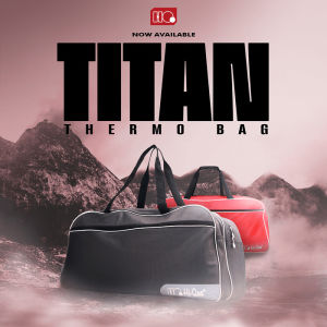 Tas Olahraga Badminton Hi-Qua Thermobag Double Titan Hitam
