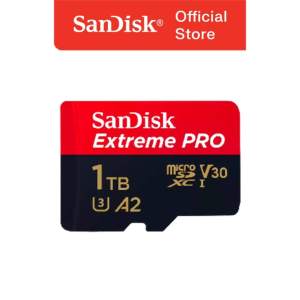 SanDisk® Extreme PRO microSDXC™ UHS-I Card (32GB/64GB/128GB/256GB)