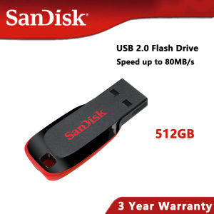 SanDisk Cruzer Blade /128GB/256GB/512GB CZ50 2.0 USB Flash Drive