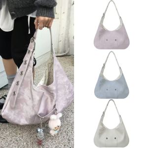 Korean niche new Xu Xian retro large-capacity fashionable versatile double-sided shoulder tote bag