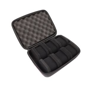 OKDEALS 6/8/10/12/15 Slots Watch Box EVA Hard Watch Case Portable Drop-resistant Watch Storage Box for Travel