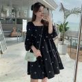 Free shipping Mom&Kids High Quality Pregnant dress baju pregnant pregnancy dress Maternity Plus Size Tops Pregnant baju ibu mengandung Maternity Short Sleeve Dress Fashion Plaid Mesh Western Style Seluar Mengandung 孕妇连衣裙 孕妇裙 孕妇裤 孕婦褲 孕妇短裤 孕婦裝 新款 孕婦連衣裙 COD. 