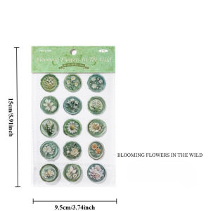 2 PACKS Miếng dán tem sơn mài phong bì hộp quà tặng miếng dán niêm phong dòng Time Box chất liệu cổ điển DIY cắt dán tài khoản tay