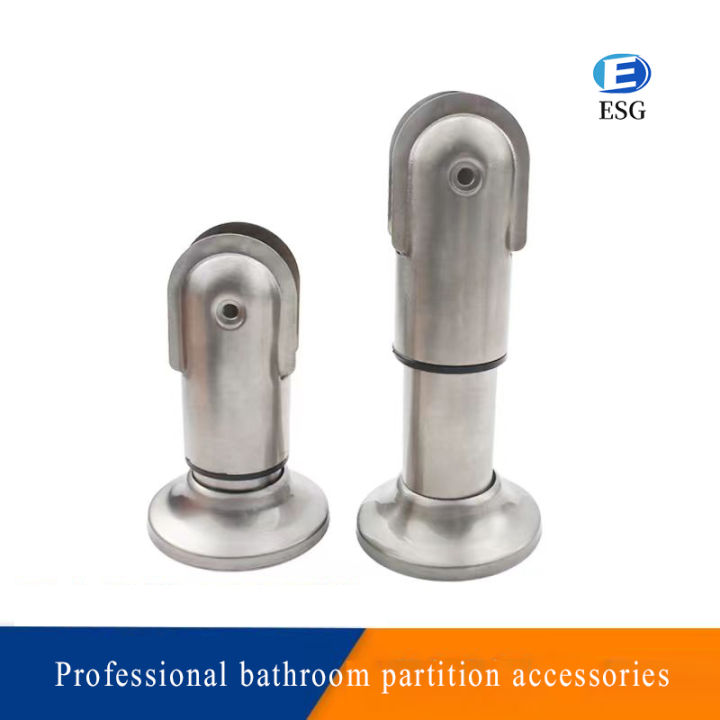 Restroom Partition Support Foot, Stainless Steel Toilet Bathroom Partition Fitting Hardware ...
