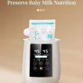 Mabehouse Baby Bottle Warmer 5-in-1 Digital Baby Milk/Food Warmer Timer Digital Display Portable. 