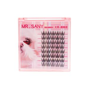 IVAOU Manga Segmented False Eyelash DIY Lovable Glue Free False Eyelashes Sweet Clusters Self-adhesive Lashes Women
