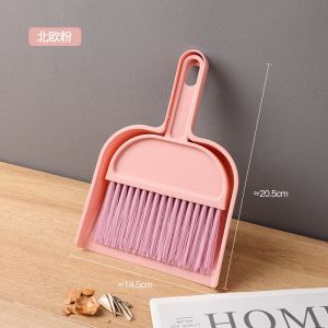 Mini Broom Dustpan Set Small Desktop Brush Bed Dining Table Sofa Sweep Cleaner