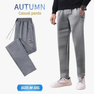 Men Side Striped Baggy Pants Men Streetwear Korean Fashion Casual Hip Hop Vintage Cargo Pants Loose Trousers Joggers[5XL]