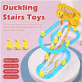 Kids Electronic Educational Toy Duck Penguin Climbing Stairs Track Toy Train Track toy. 